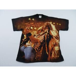 Ted Nugent T-Shirt 1995 Spirit Of The Wild All Over Print T-Shirt XL